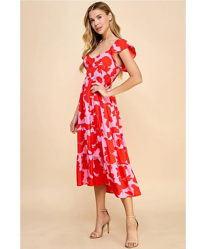 Found In Paradise Midi Dress