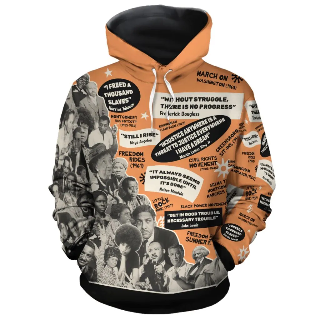 Freedom Threads Civil Rights Edition All-over Hoodie and Joggers Set