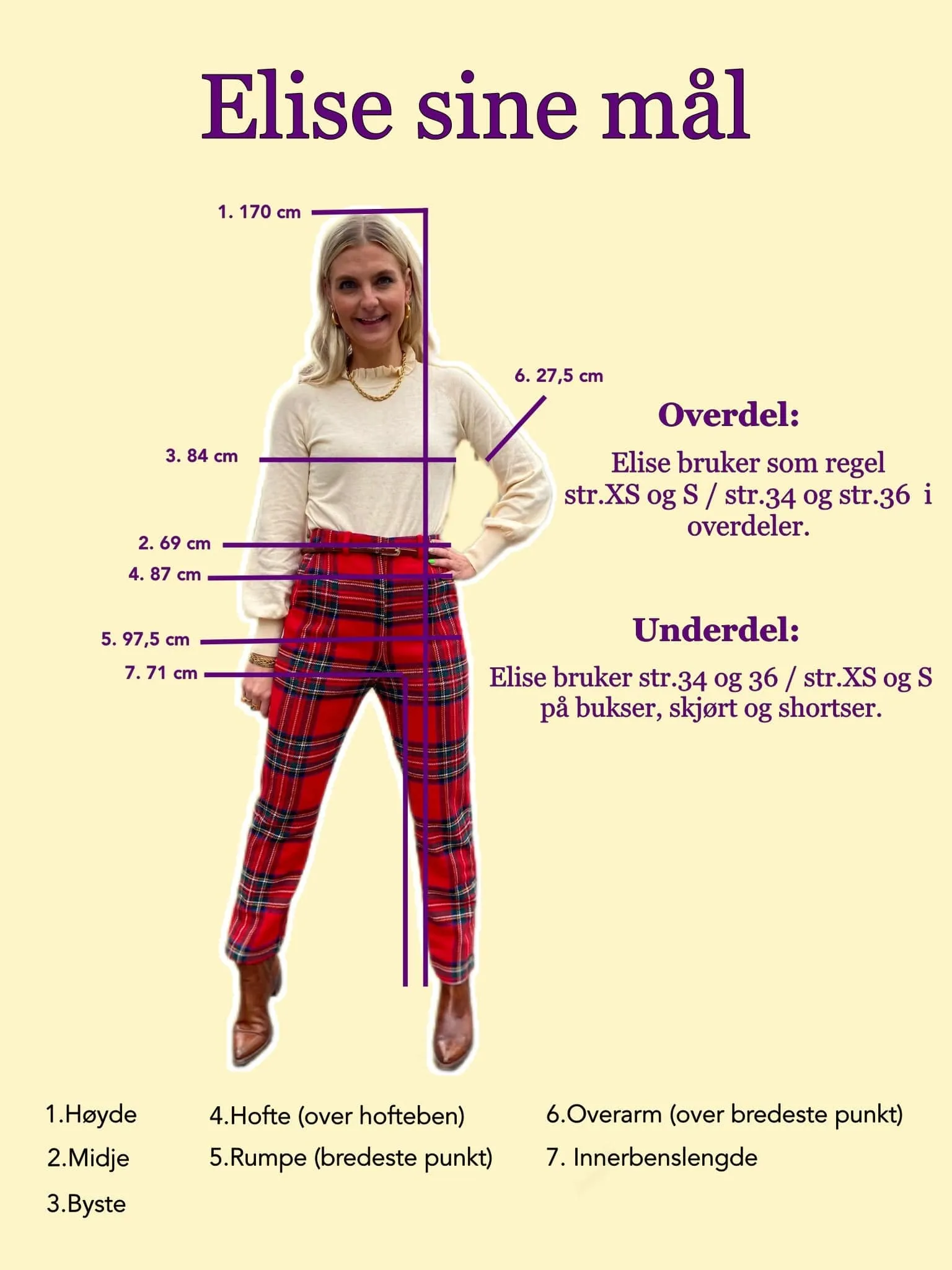 Frida Pants - bukse med høyt liv - rosa