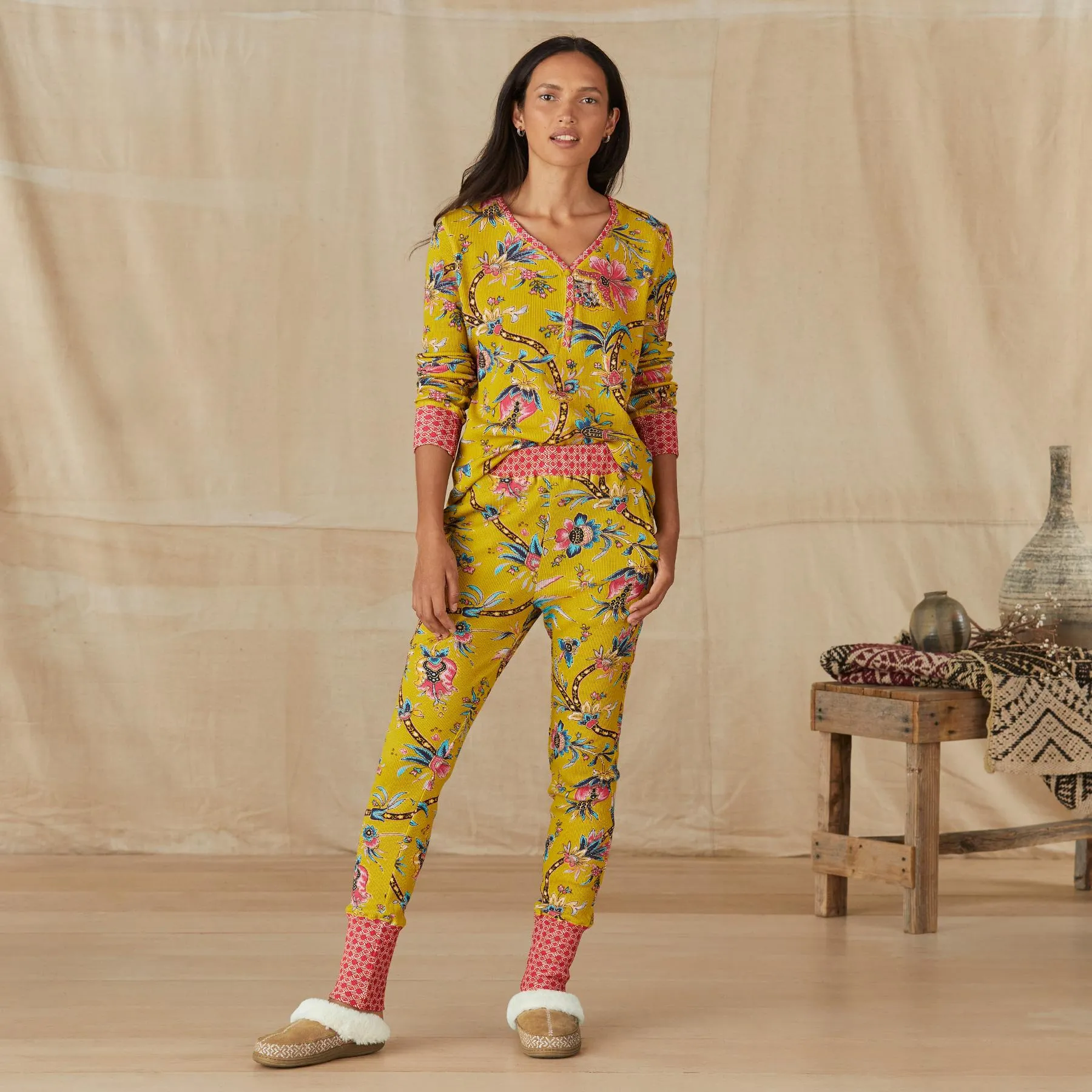 Garden Tapestry Pajamas, Petite