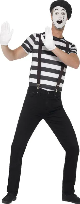 Gentleman Mime Artist Costume