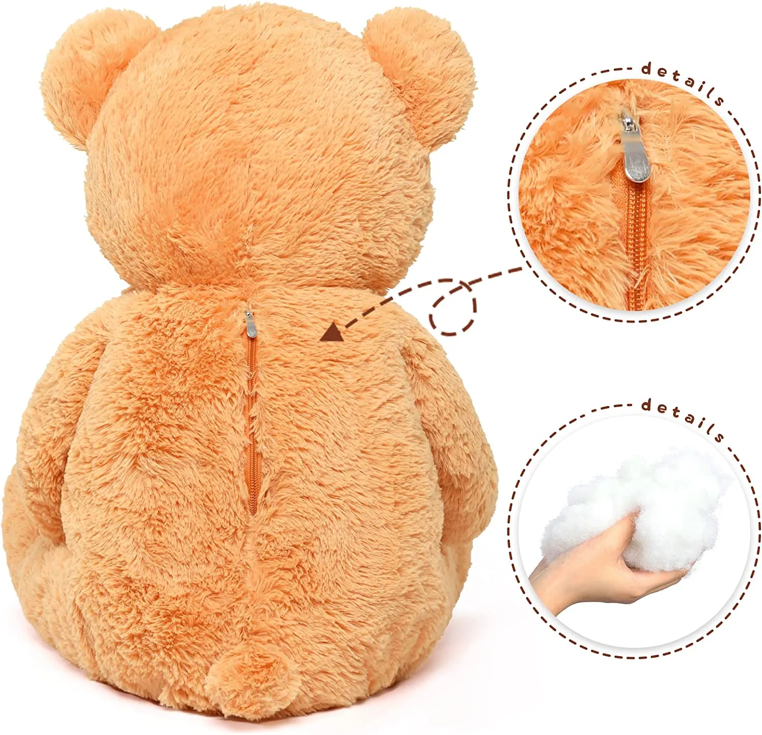 Giant Mommy Bear and Baby Stuffed Animal Toy, 39 Inches