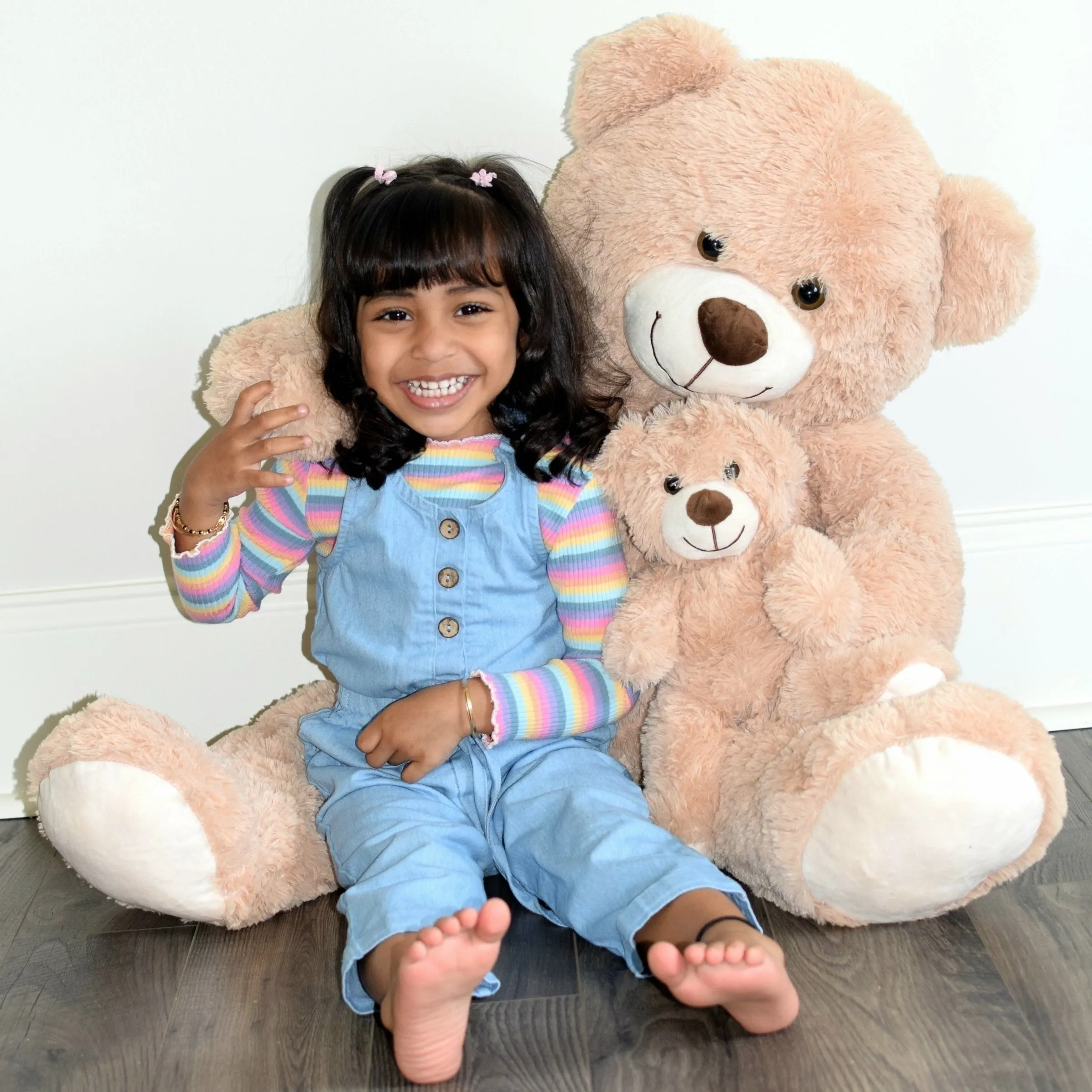 Giant Mommy Bear and Baby Stuffed Animal Toy, 39 Inches