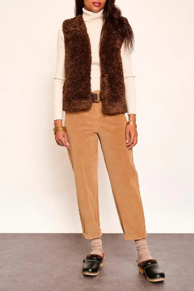 Gilet Golden - Choco