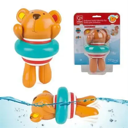 Hape Swimmer Teddy Wind-Up Toy