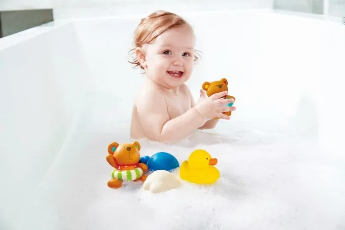 Hape Teddy and Friends Bath Squirts