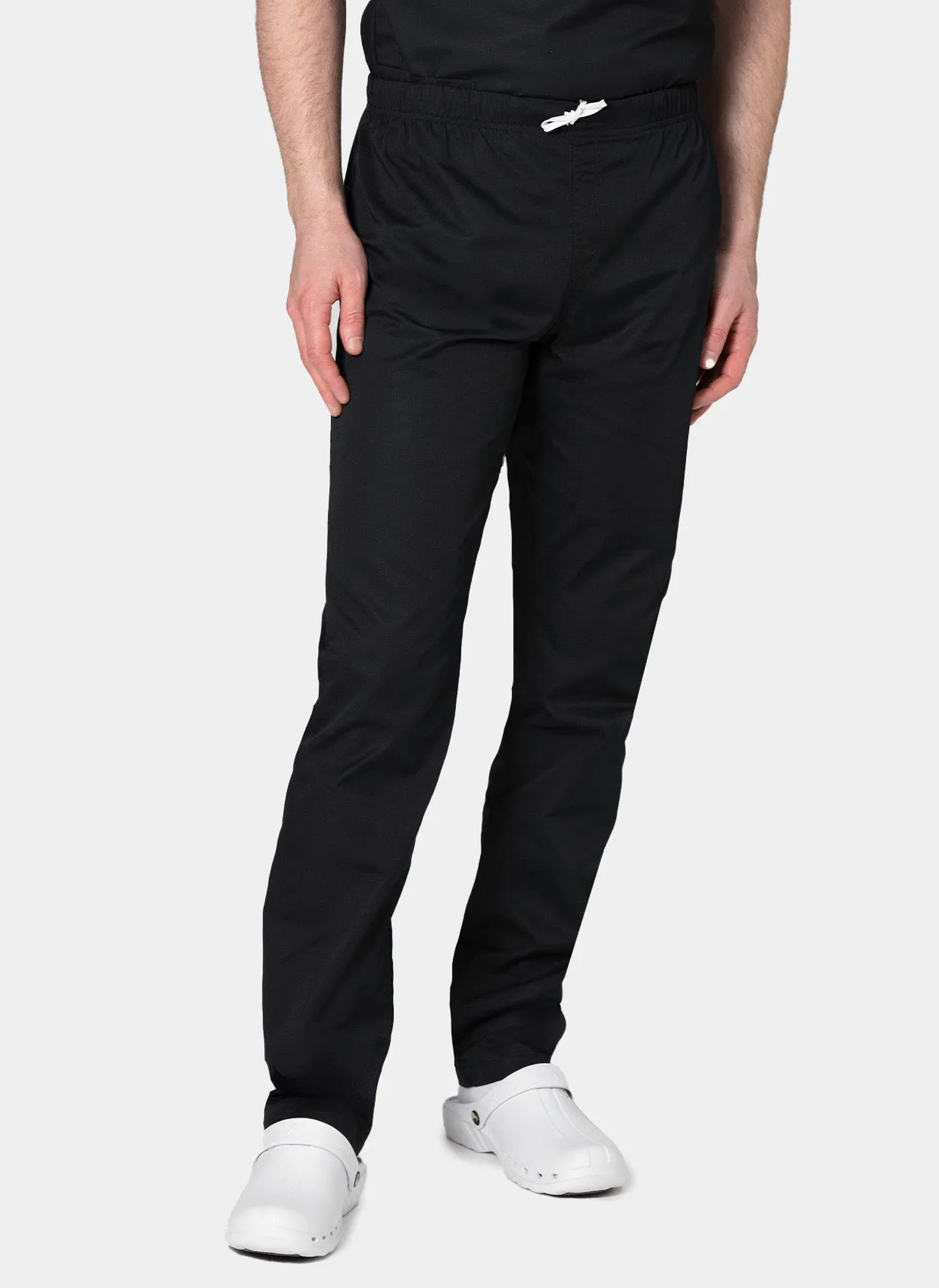 HappyFIT Unisex Scrub Trousers - Black