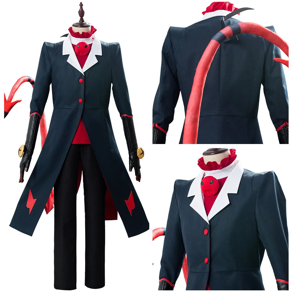 Hazbin Hotel Blitzo Helluva Boss Outfit Halloween Carnival Suit Cosplay Costume