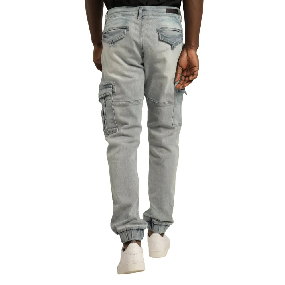 Henleys Lione Demin Pant - Mens - Blue