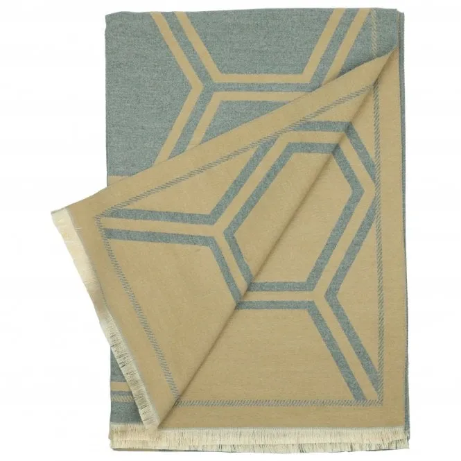 Heritage Scarf Women's Scarves Reversible - Hexagon