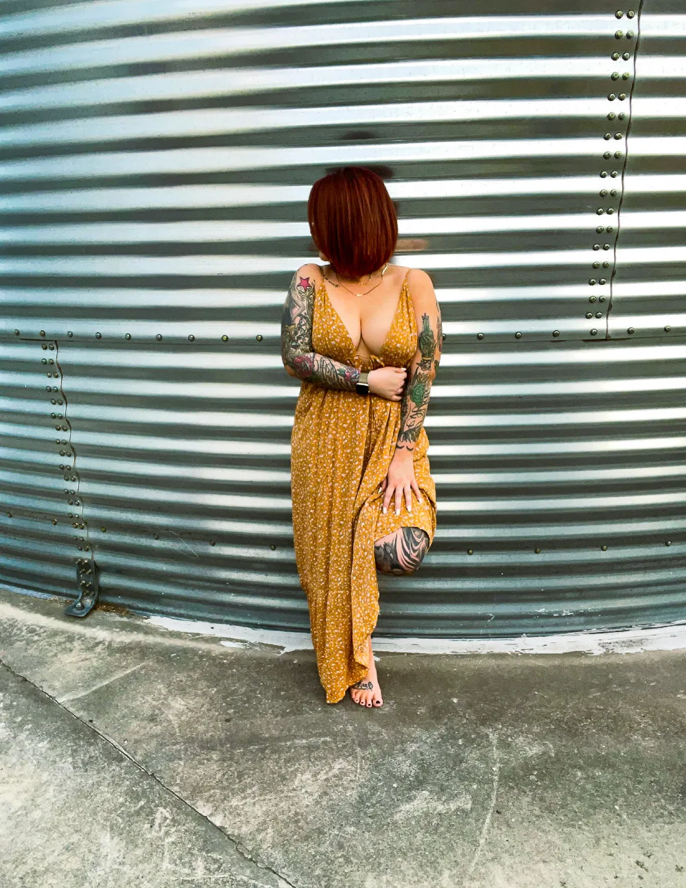 Hey sunshine Maxi Dress