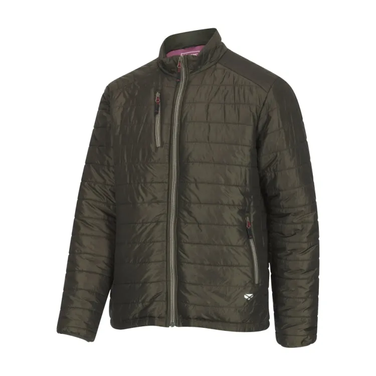 Hoggs of Fife Kingston Rip-Stop Jacket - Olive/Merlot