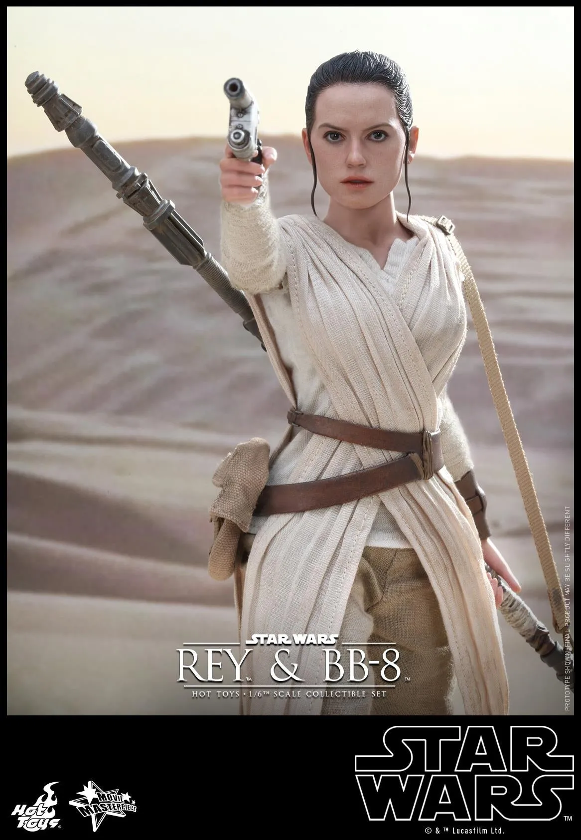 Hot Toys -  MMS337 – Star Wars: The Force Awakens – Rey & BB-8 Collectibles Set