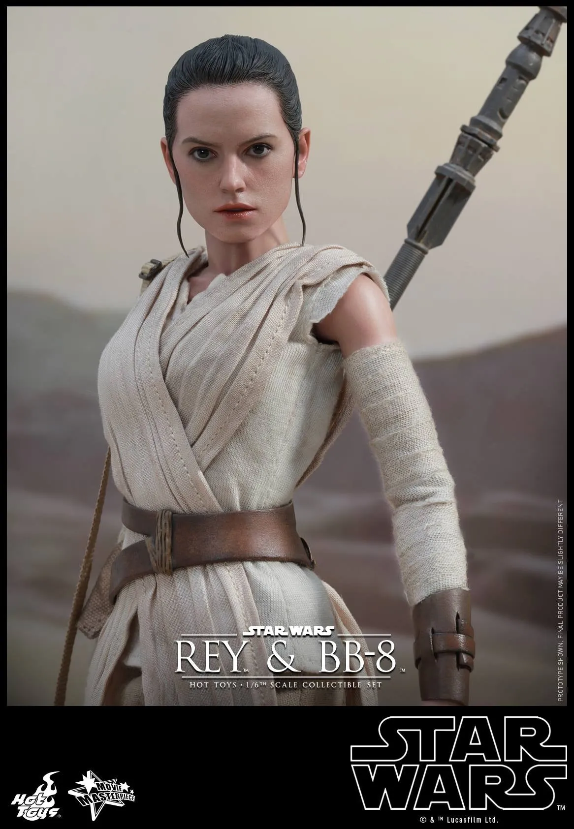 Hot Toys -  MMS337 – Star Wars: The Force Awakens – Rey & BB-8 Collectibles Set