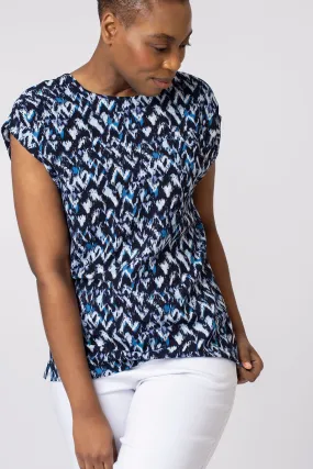 Ikat Woven T-Shirt