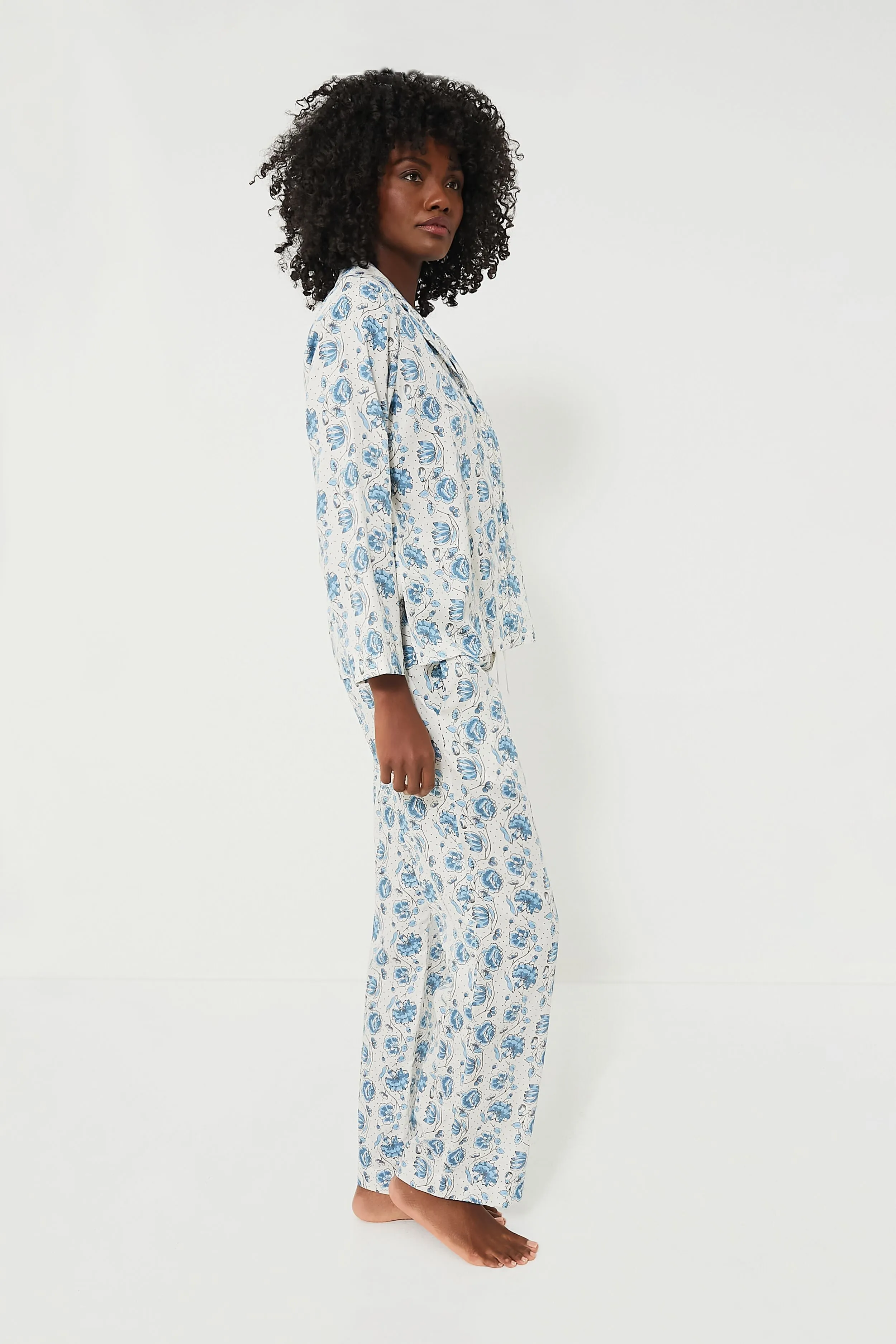 Joconde Long Pajama Set