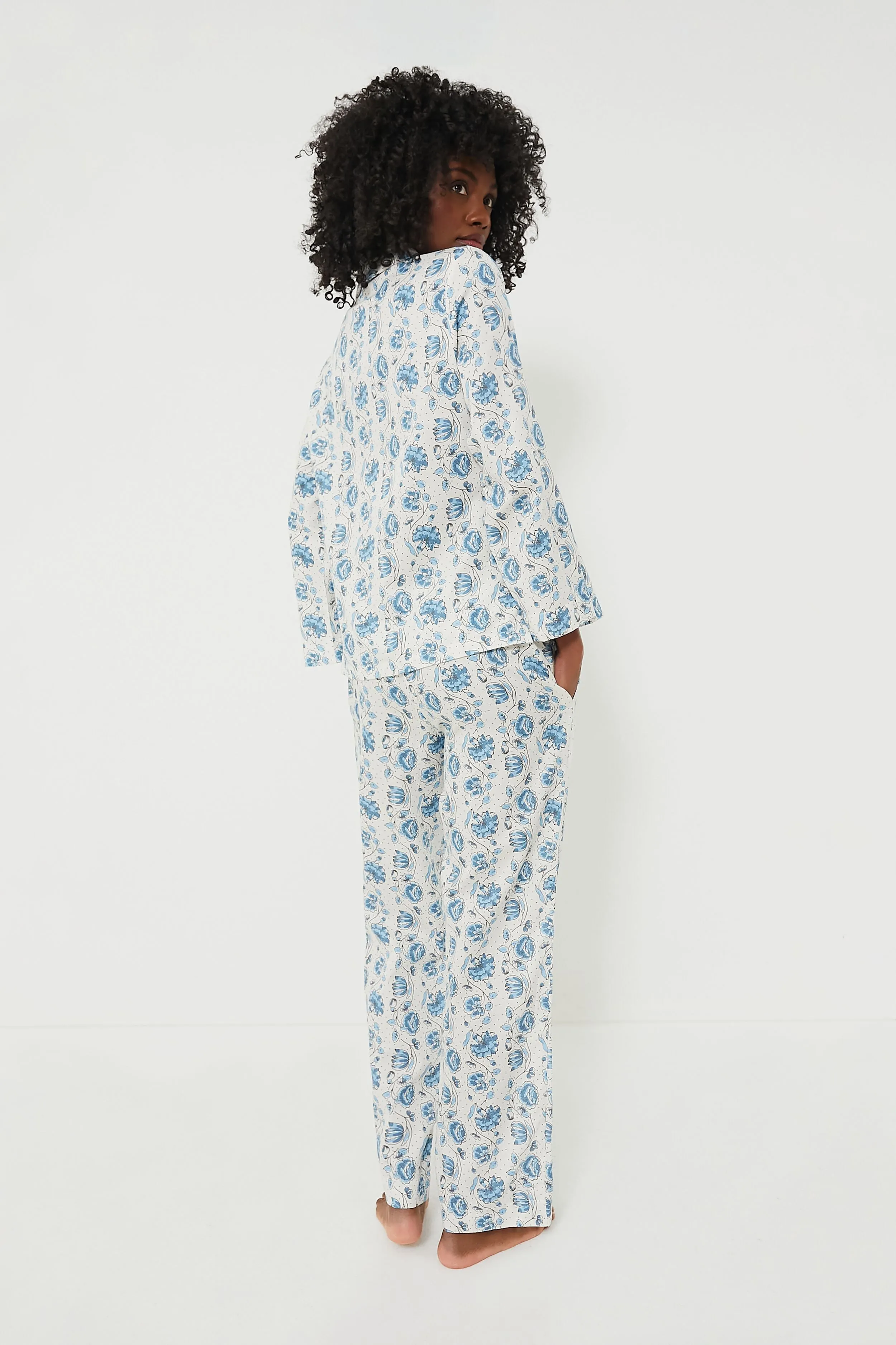 Joconde Long Pajama Set