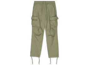 John Elliott Back Sateen Cargo Pants in Olive