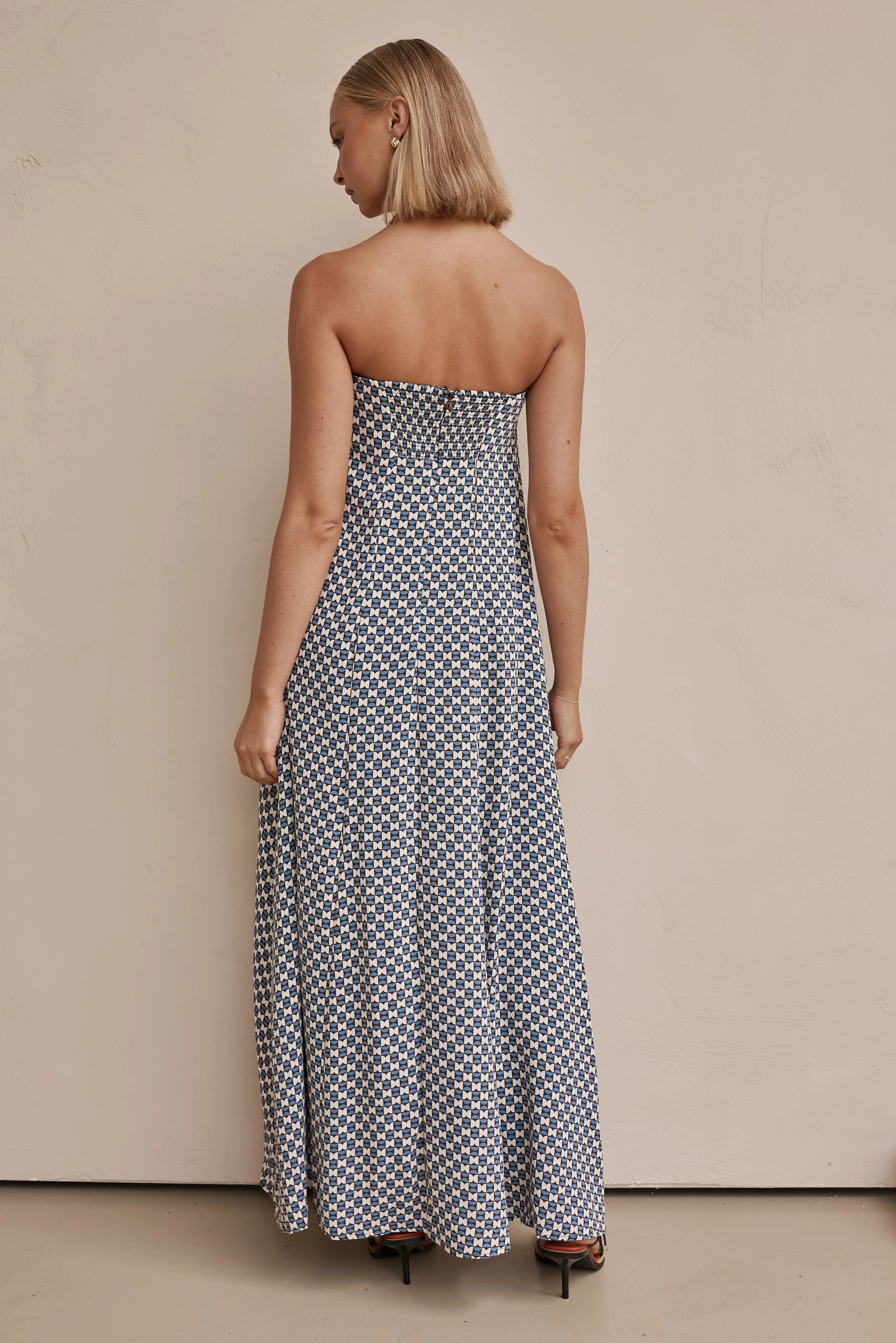 Kesia Maxi Dress (Blue)