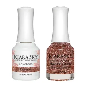 Kiara Sky Classic Gel & Polish Duo - 644 Chardon-aye