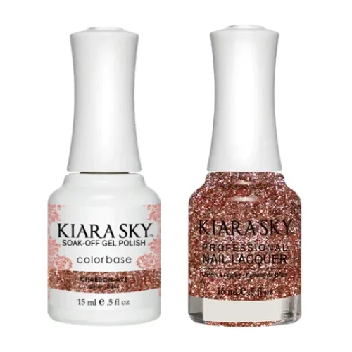 Kiara Sky Classic Gel & Polish Duo - 644 Chardon-aye