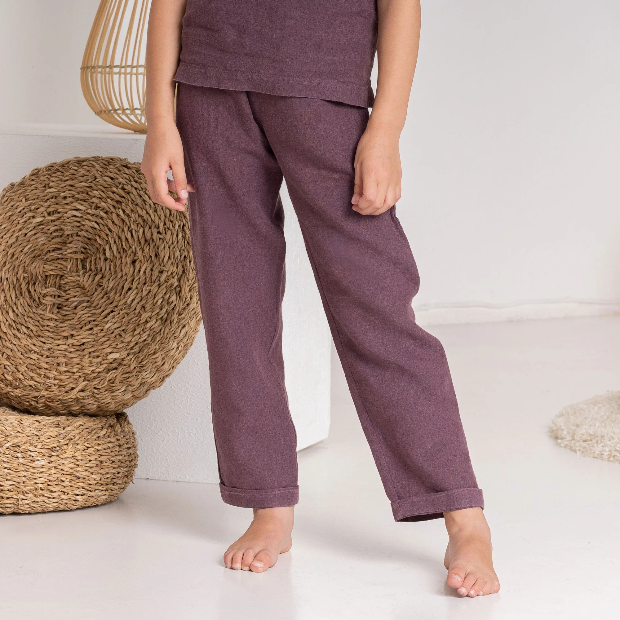 Kids' Linen Pants Dakota