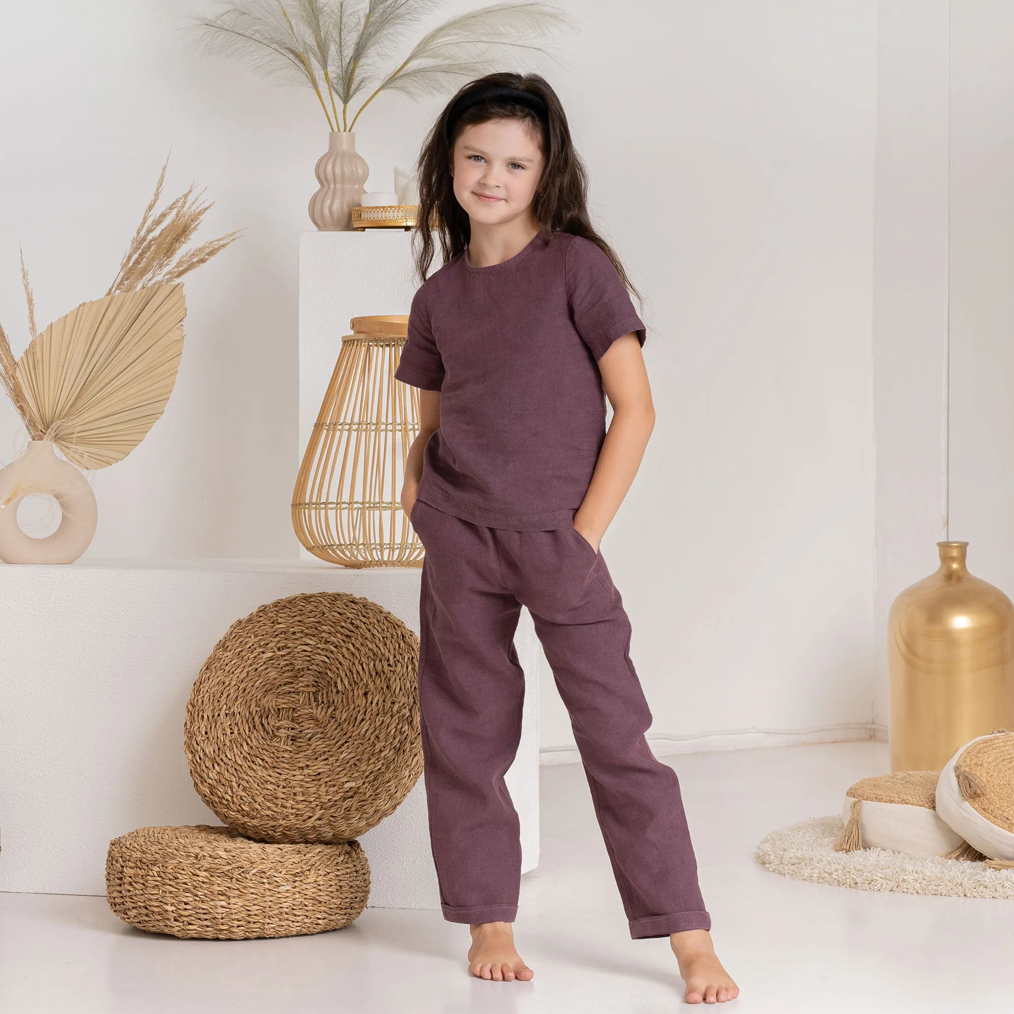 Kids' Linen Pants Dakota