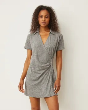 Knit Wrap Dress