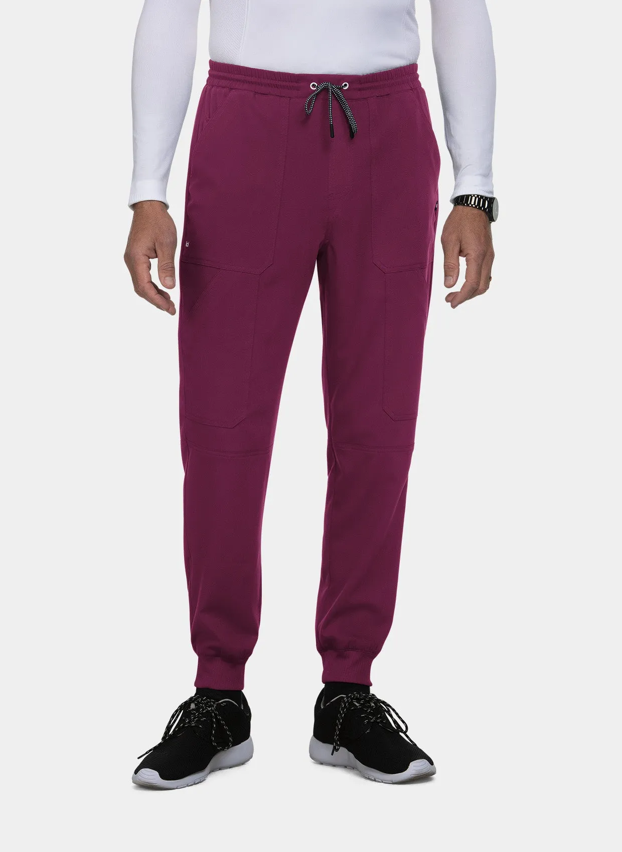 Koi Next Gen Day To Night Scrub Joggers - Wine