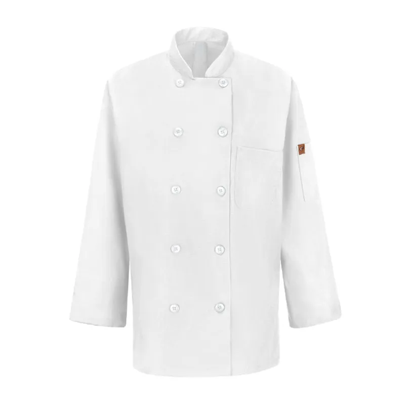 Ladies' Long Sleeve Chef Coat