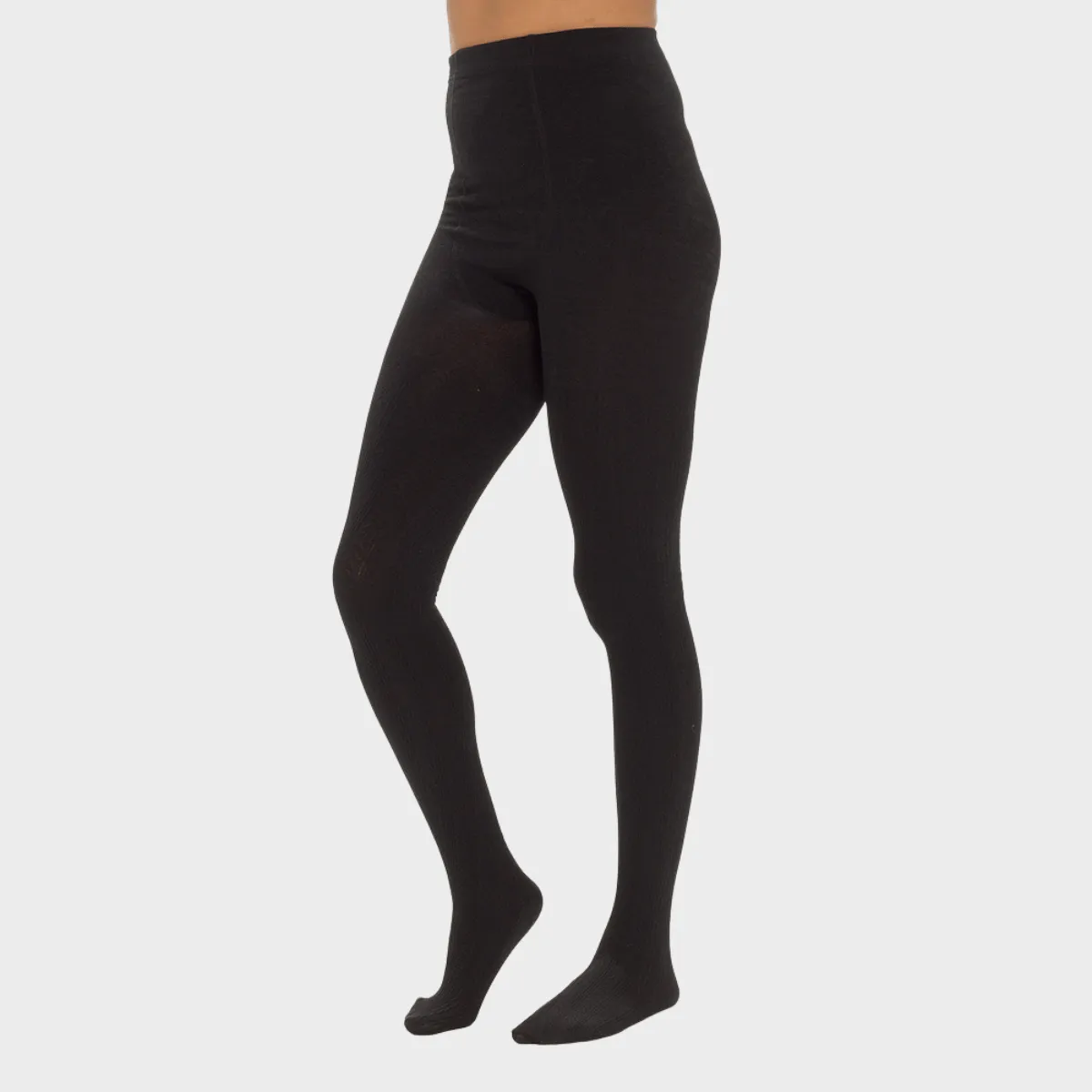 Ladies Thermal Cable Knit Tights