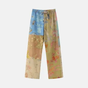 Lazari – Vibrant hues – Patchwork trousers