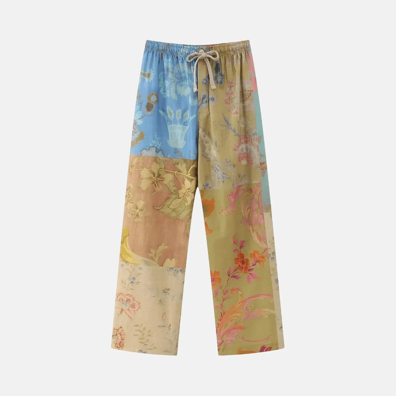 Lazari – Vibrant hues – Patchwork trousers