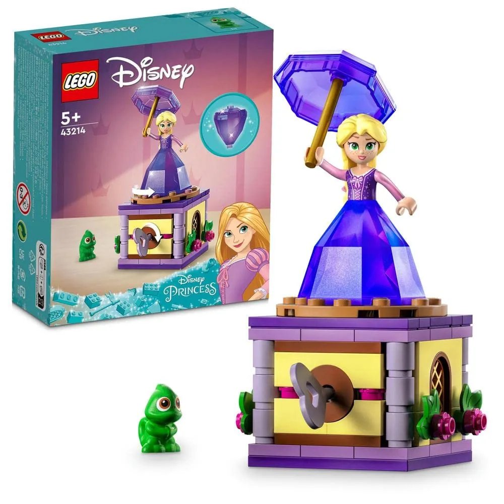 LEGO Disney Twirling Rapunzel Building Toy Set (43214)