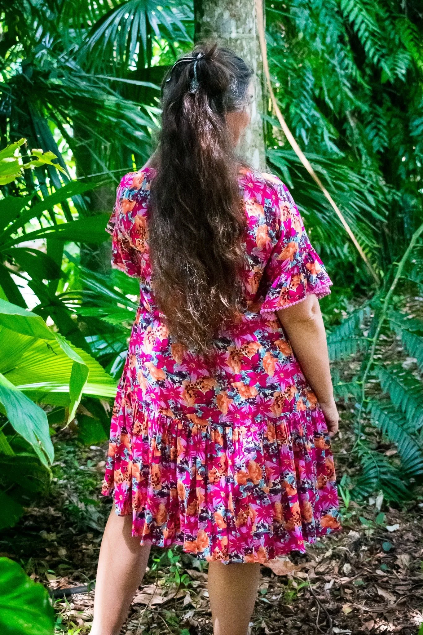 Leilani Pink Short Dress