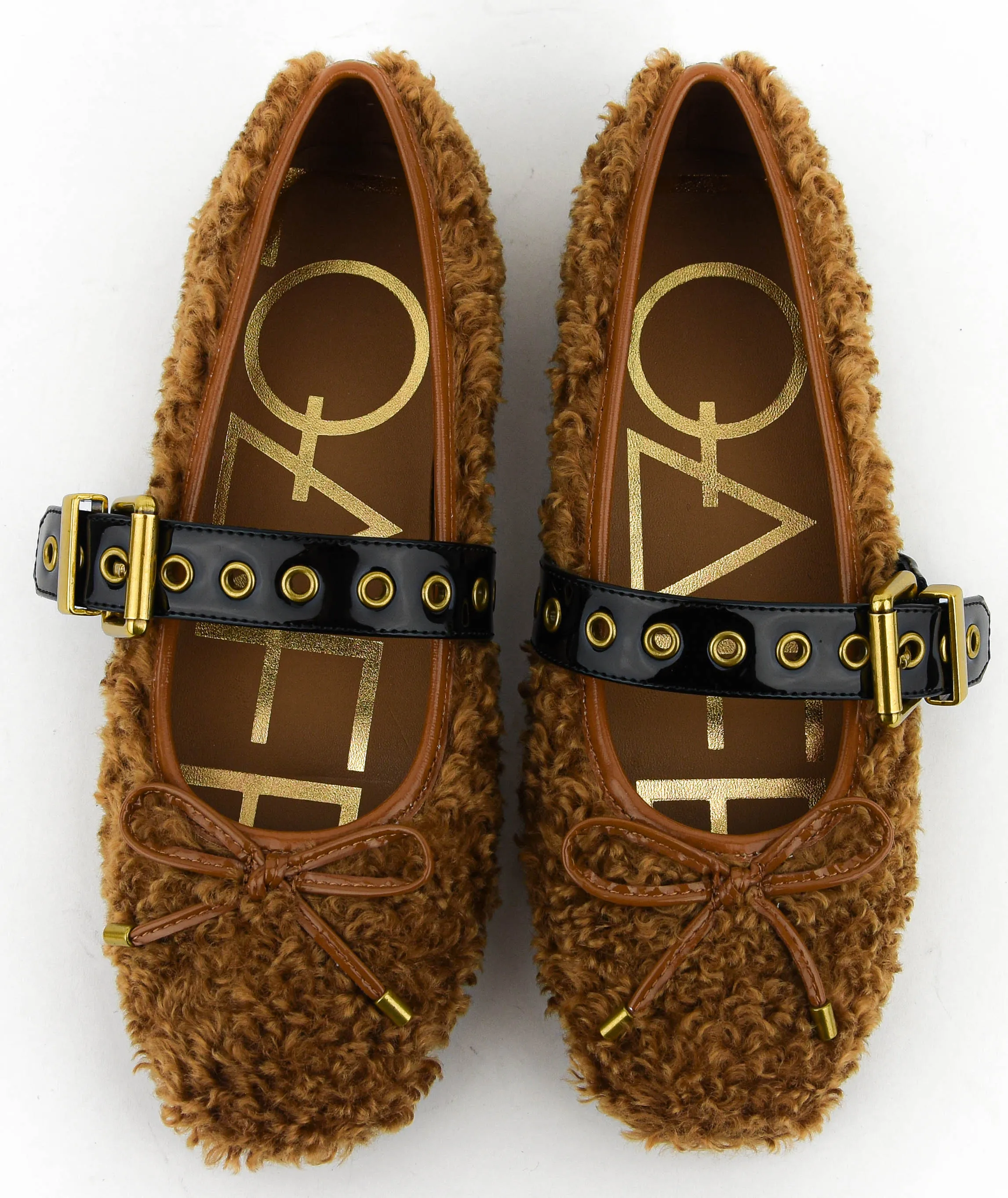 LOAFER TEDDY BALLERINA COGNAC