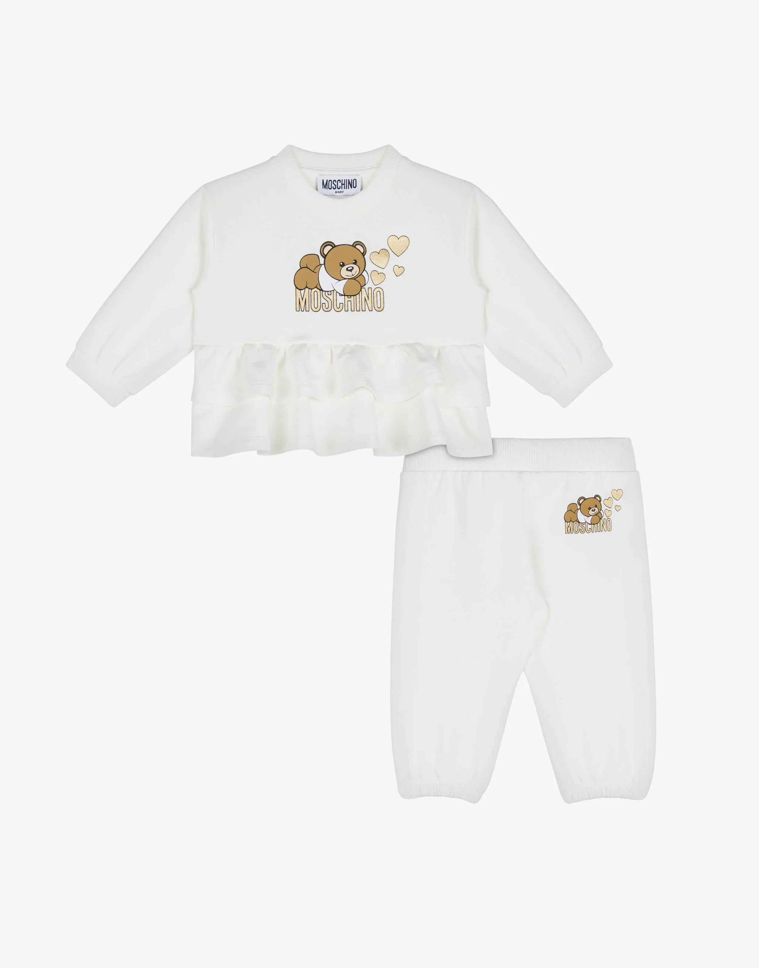 Lovely Teddy Bear sweatshirt tracksuit set