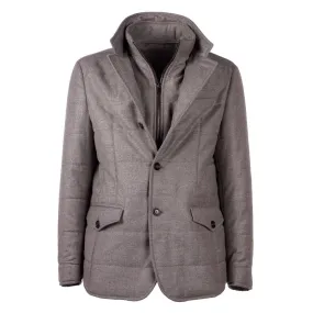 Made in Italy Elegant Wool Cashmere Men's Coat