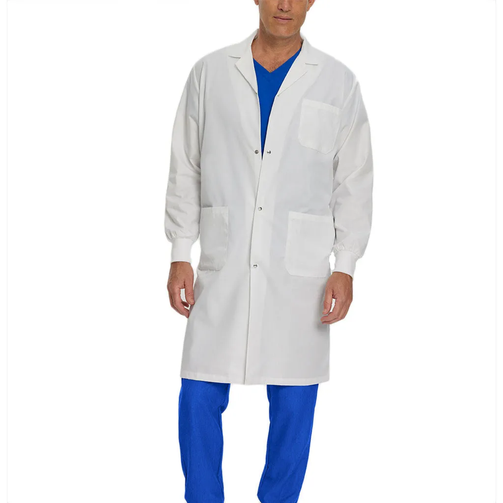 Men's Labcoat With Rib Cuff