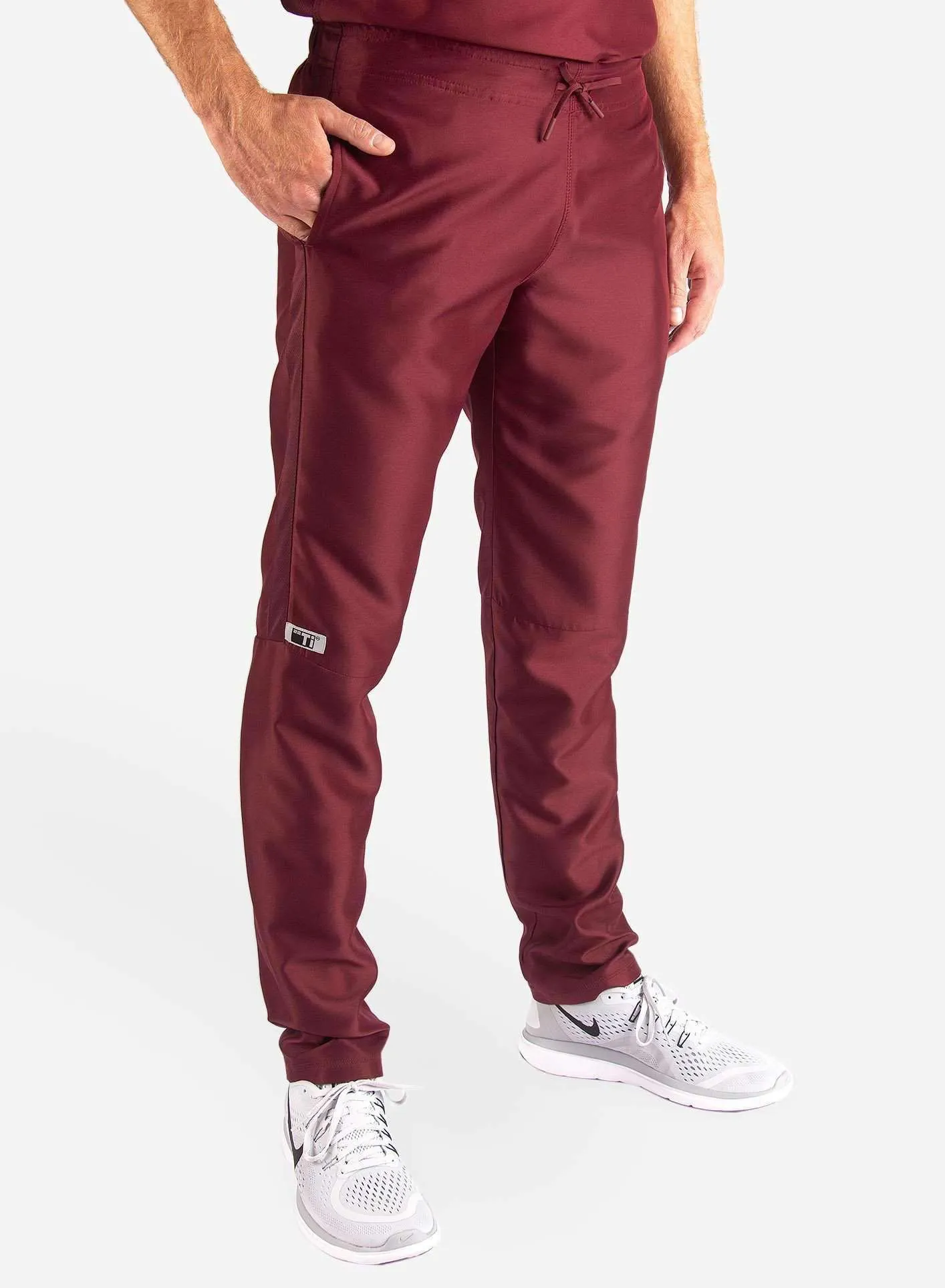 Men's Slim Fit Scrub Pants