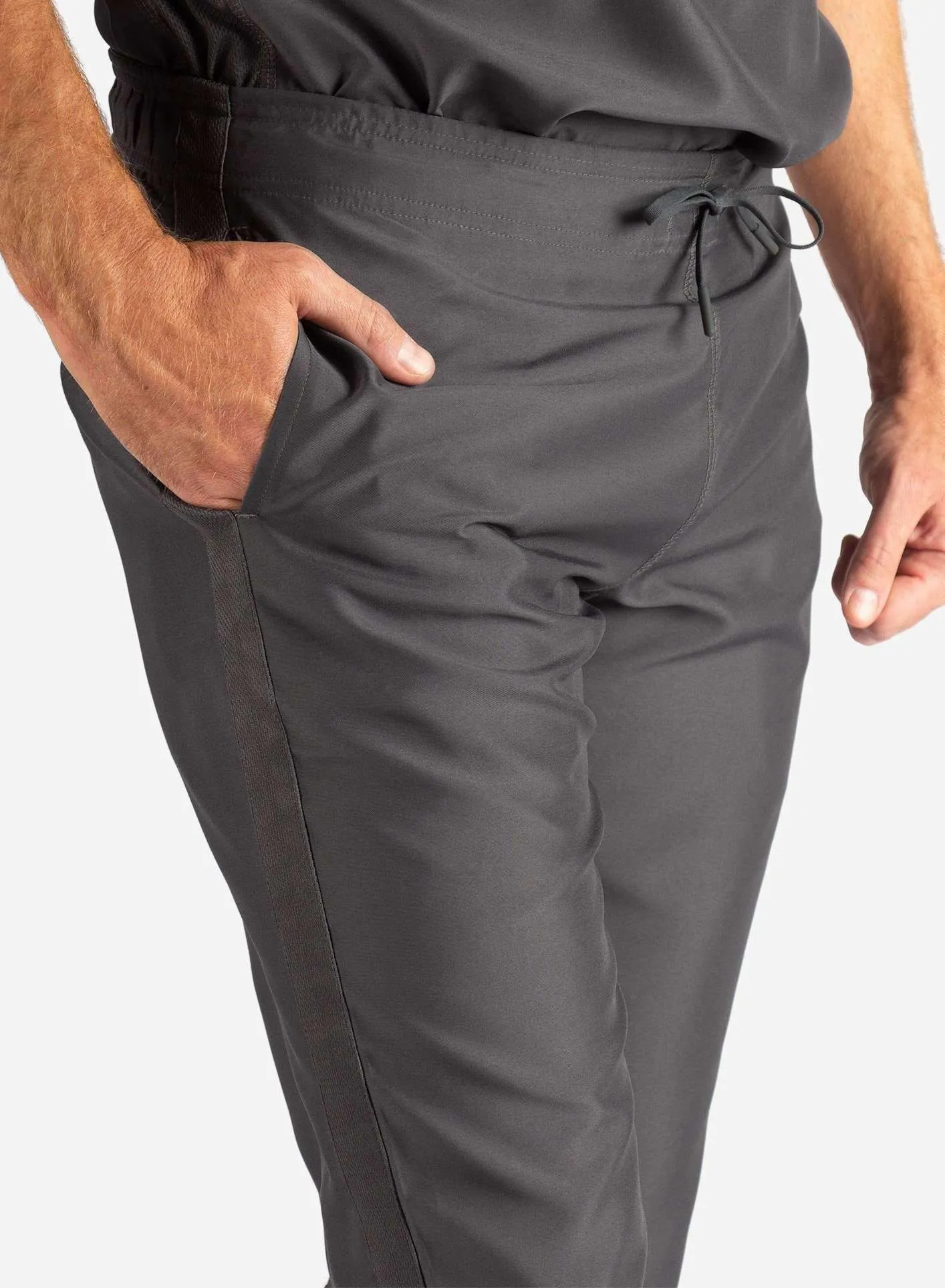 Men's Slim Fit Scrub Pants