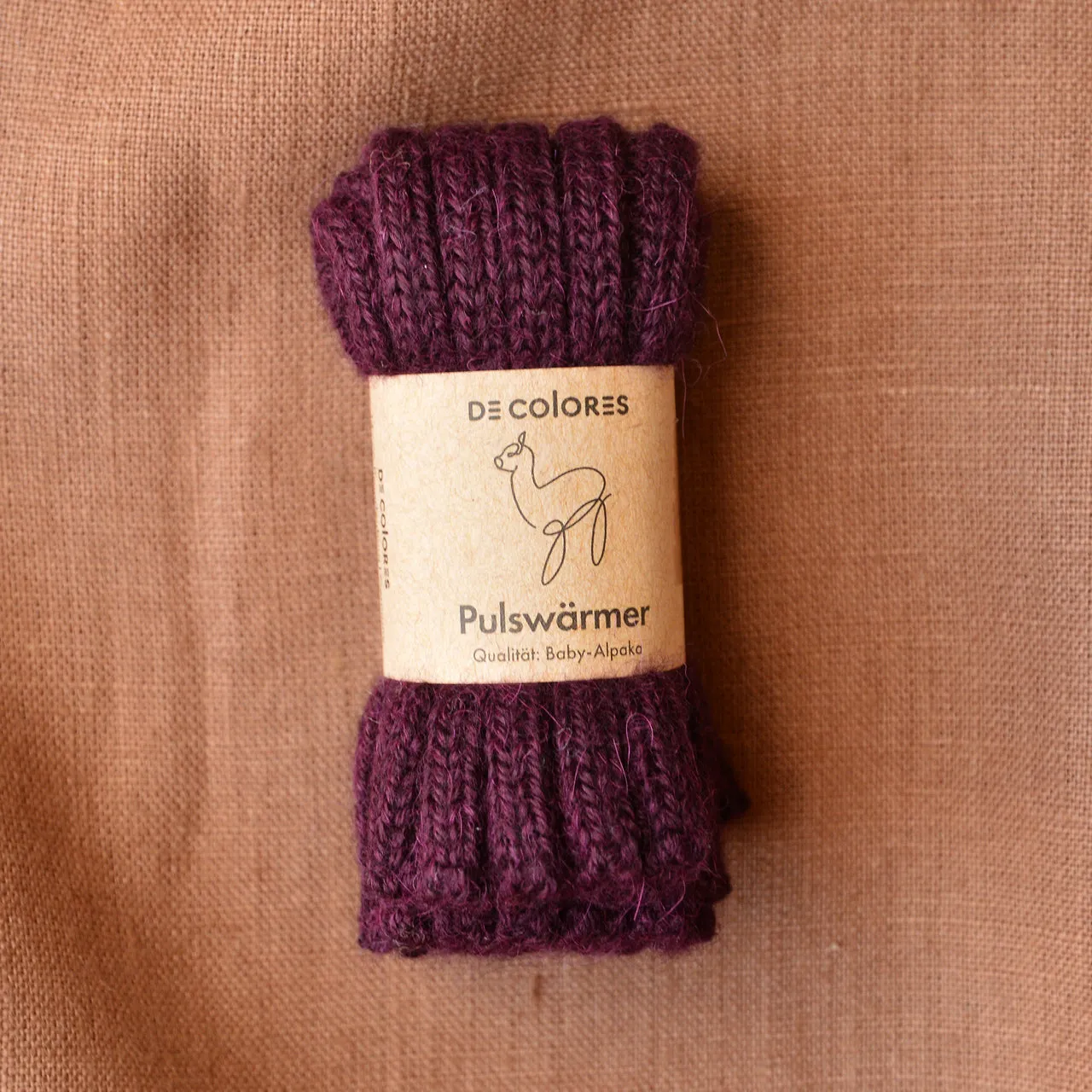 Mini Wristwarmers in 100% Baby Alpaca (Kids-Adults)