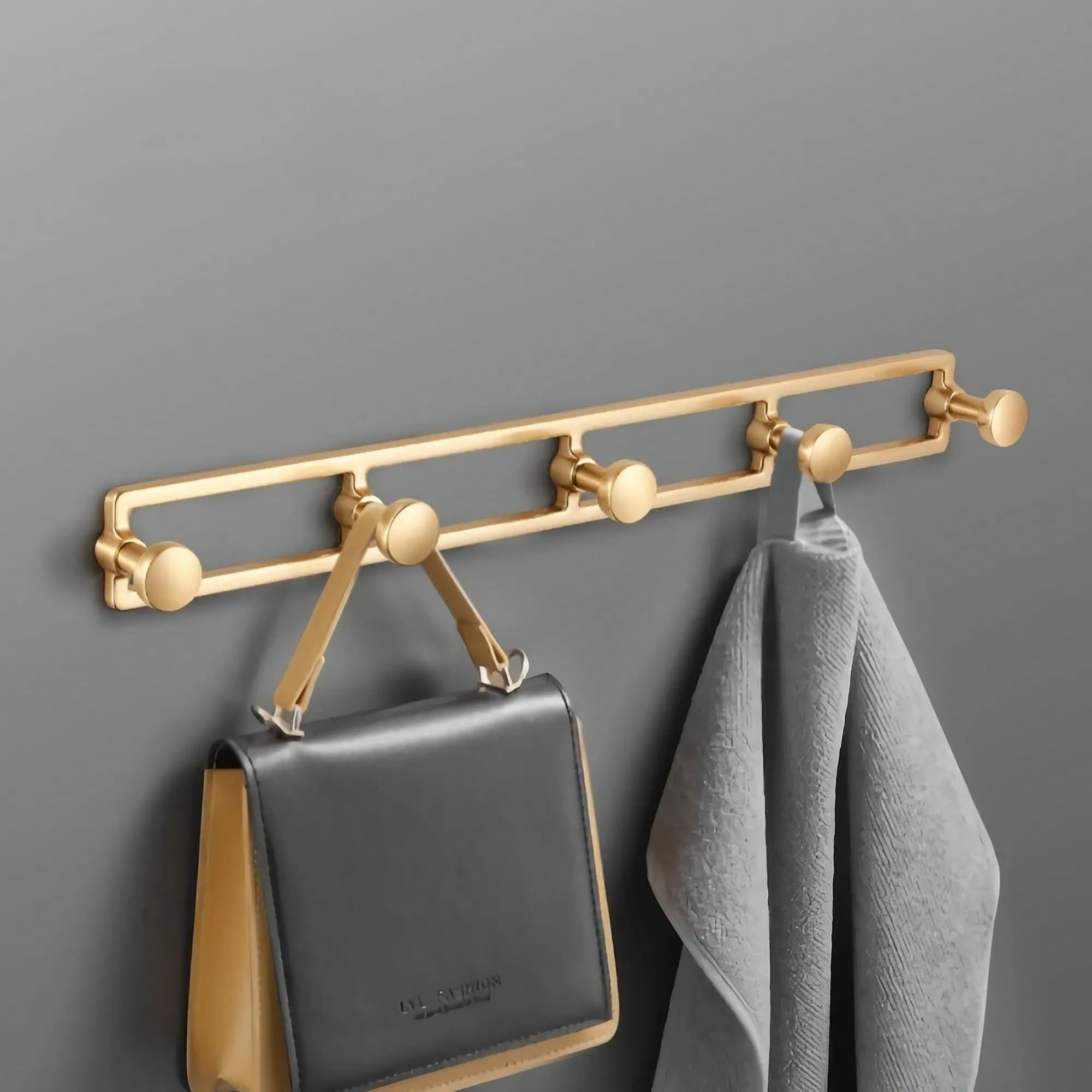 Minimalism Zinc Alloy Coat Hooks Wall Mounted