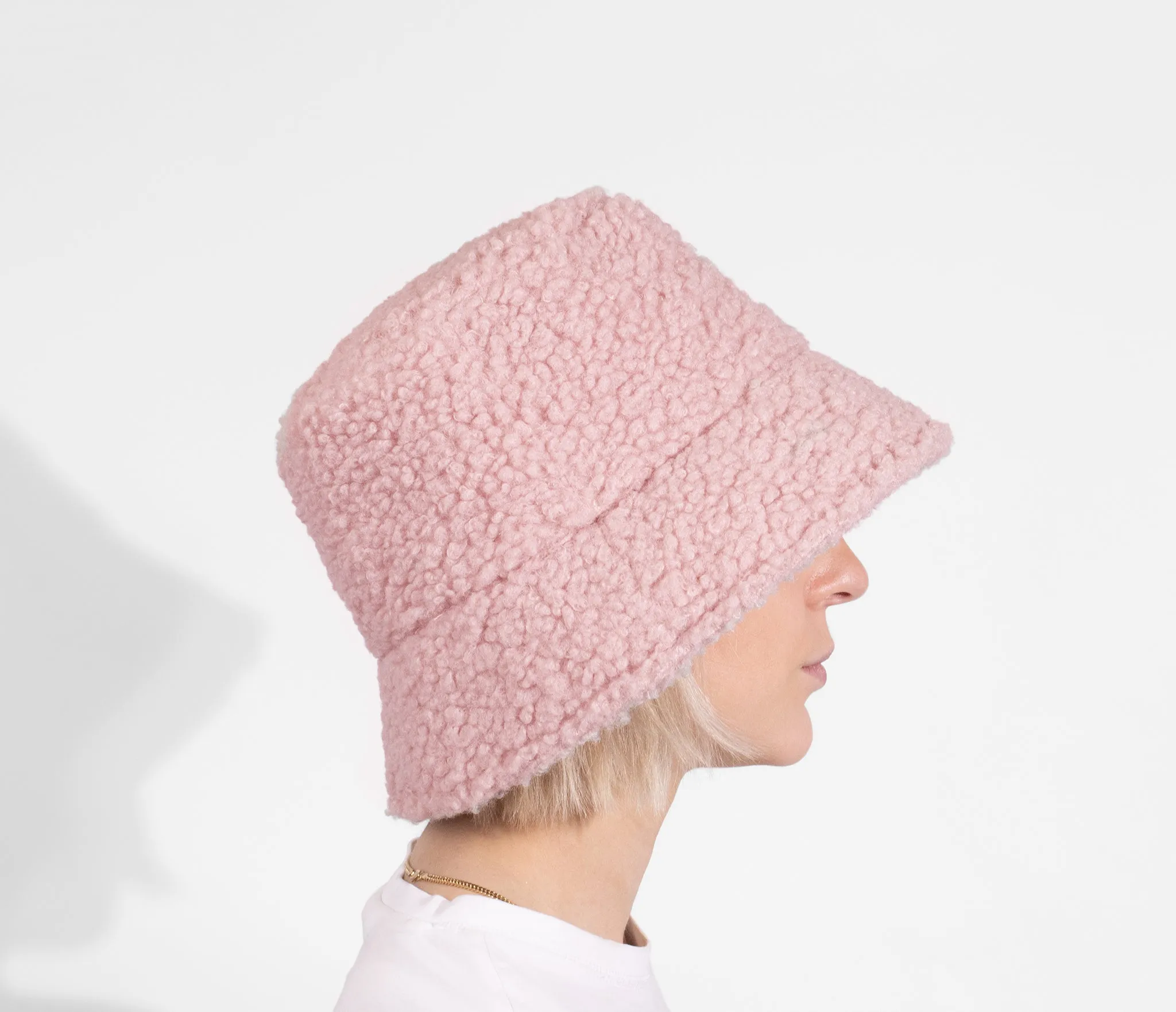 Moomintroll Happy Bucket Hat Fluffy - Pink