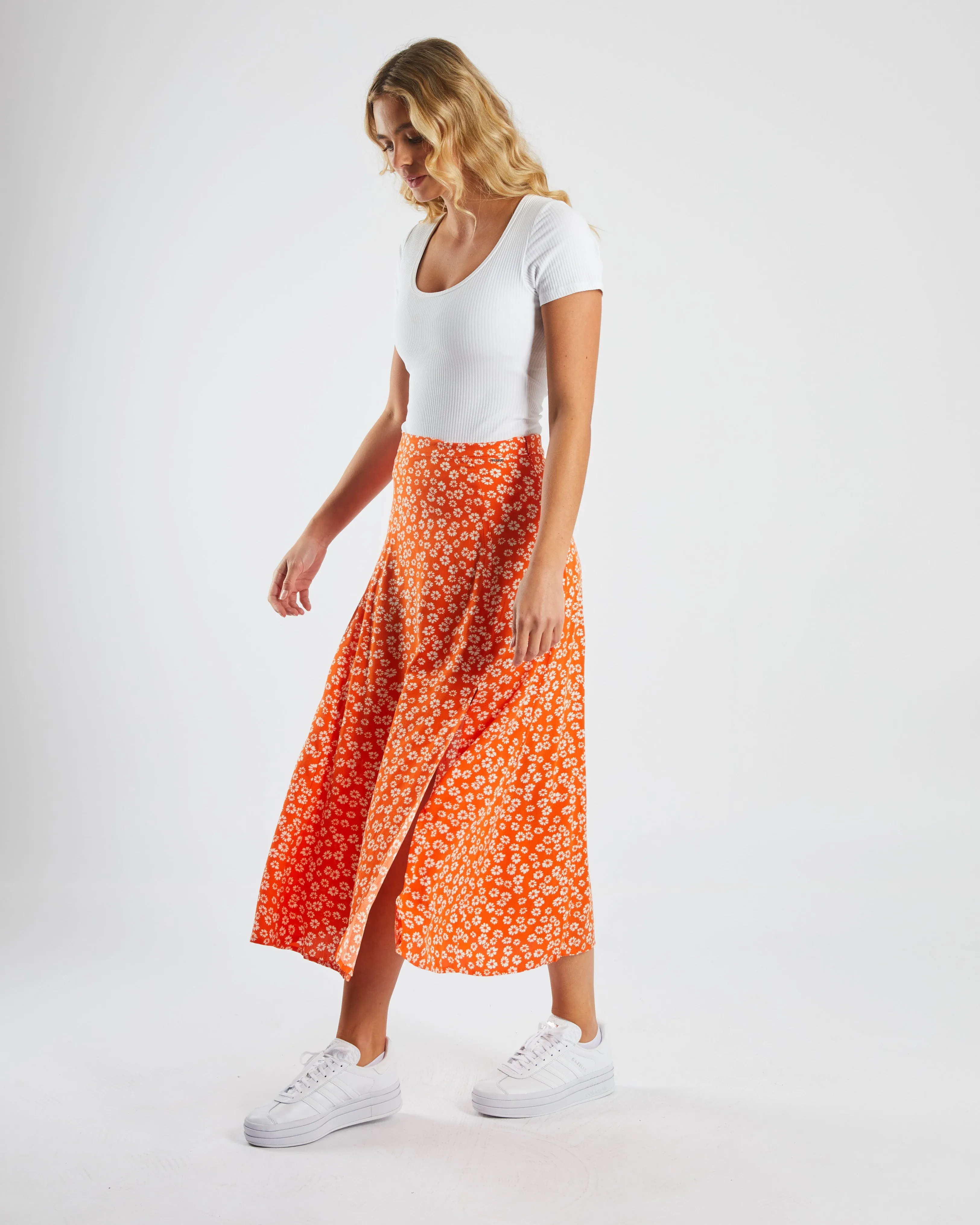 Nera Skirt Orange