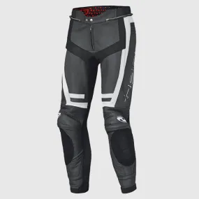 New Style Held Rocket Motorcycle Leather Pants Black White