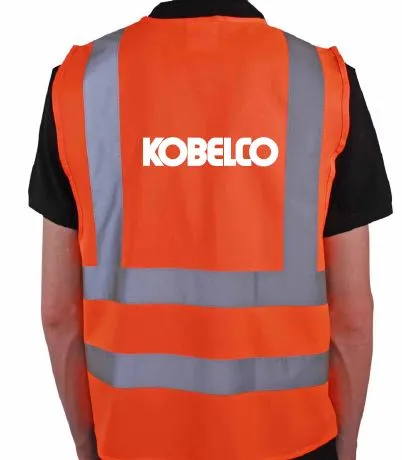 Orange Hi Vis Safety Vest