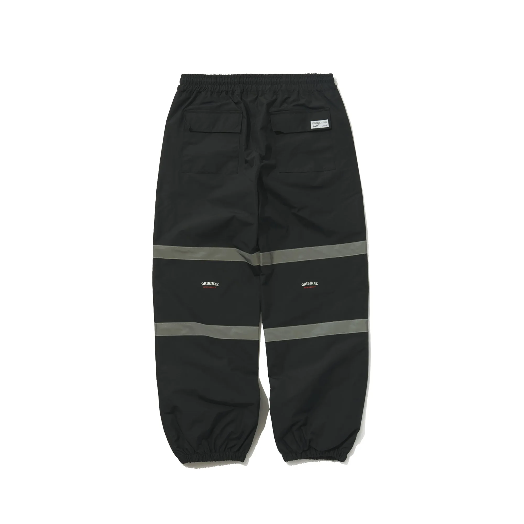 ORIGINAL POT-X REFLECTIVE WIDE JOGGER PANTS BLACK