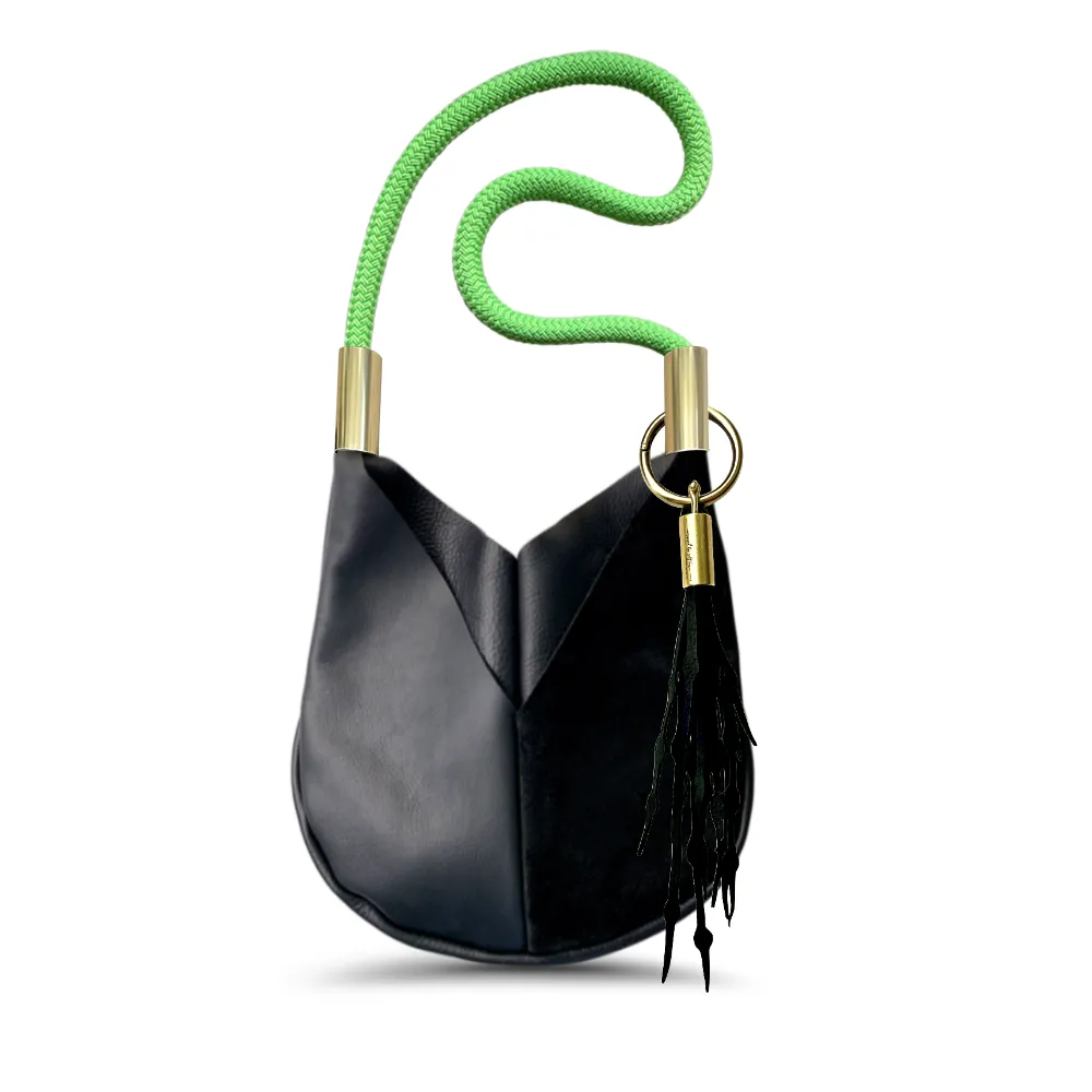 Original Wildwood Bag | Small Crossbody in Black Leather