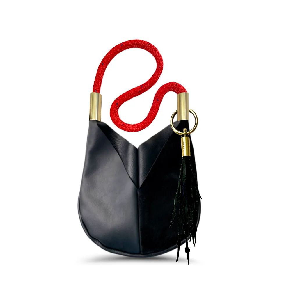 Original Wildwood Bag | Small Crossbody in Black Leather